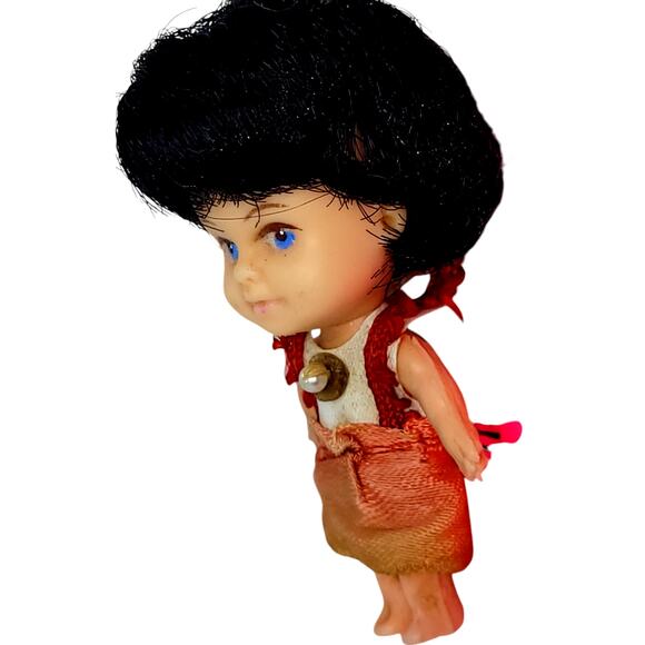 2.5" Vintage Zee Little Tiny Miniature Doll (Combine & Save) Let's Make A Deal! - Picture 6 of 10